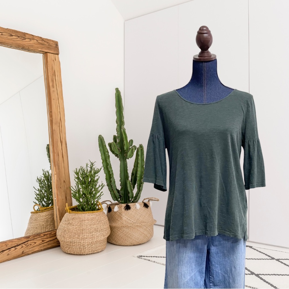 Pure + Good Short Bell Sleeve T-Shirt
